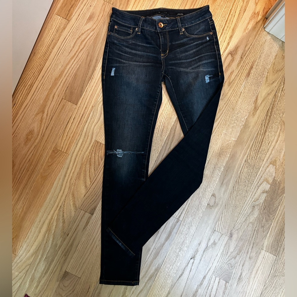 EUC 15|Fifteen 3rd Street super skinny low rise jeans in size 28. Perfect cond!